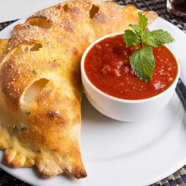 Cheese Lovers Calzone.