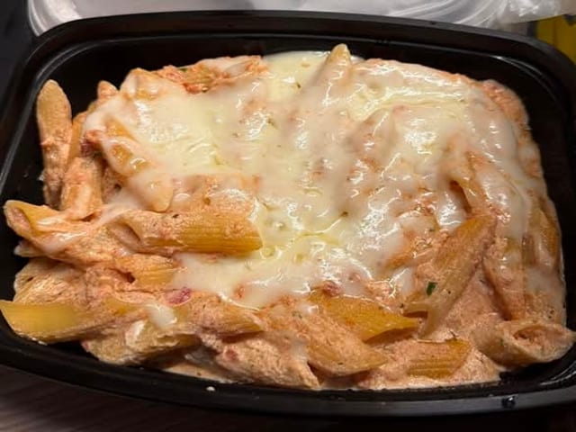 HALF TRAY BAKED ZITI.